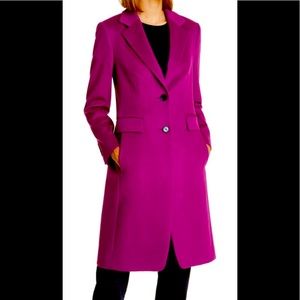 BOSS Curia Virgin Wool and Cashmere Coat